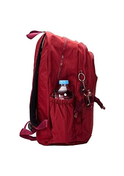 Group Bordo Sırt Çantası Kırinkıl Su Geçirmez Okul Çantası 14 Inç Laptop Seyahat Çantası 18 Lt 40X30X15CM (Bordo, Orta Boy) modelleri