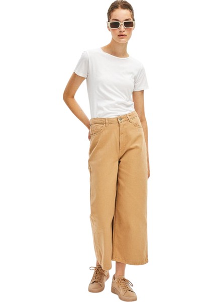 Kadın Geniş Paça Denim Pantolon KAY.KA-SZ-JN001
