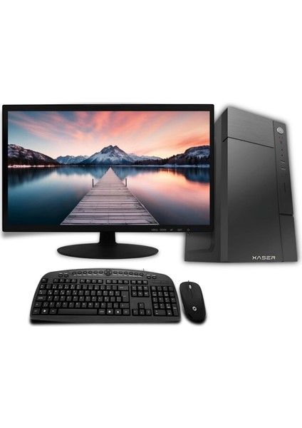 EVO7292 Pentıum G2030 2.nesil 8gb Ram 256GB SSD 21.5" Full Set Masaüstü Bilgisayar