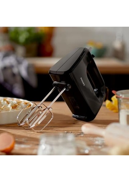 Daily Collection HR3705/10 300 W Mikser, 5 Hız Ayarı, Makinede Yıkanabilir Parçalar, Siyah modelleri