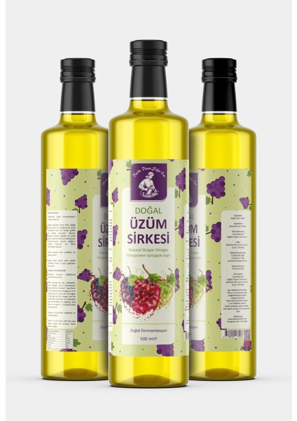 Üzüm Sirkesi 500 ml modelleri