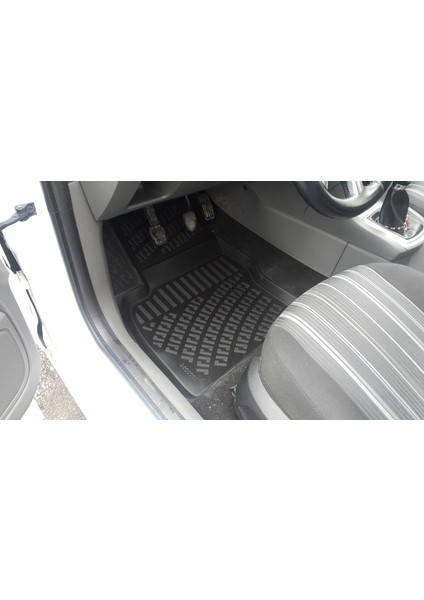 Ford Focus 3D Siyah Havuzlu Paspas 2005 ve 2010