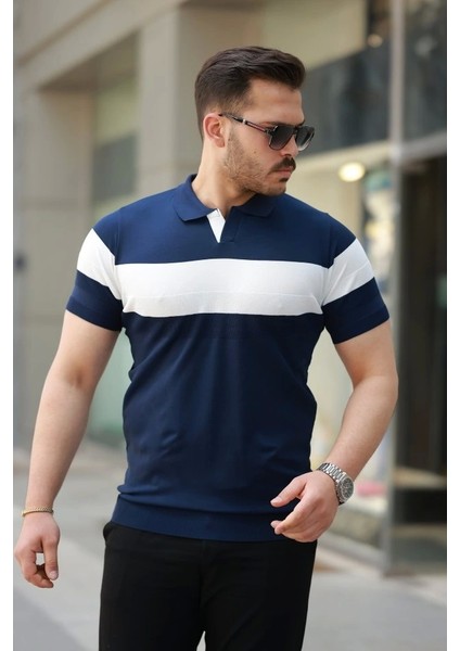 Erkek Yakalı Kısa Kollu Tişört