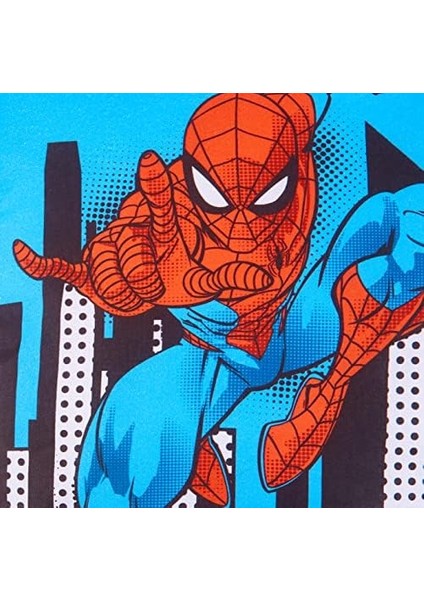 Lisanslı Spiderman City 40X40 Kırlent Renkli/baskılı modelleri