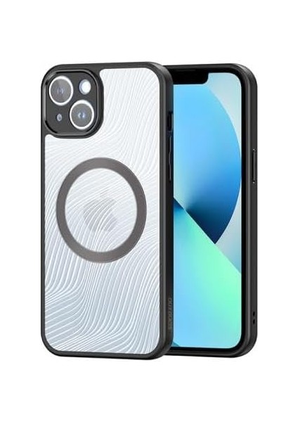 Polham Iphone 12 Pro Uyumlu Premium Buzlu Sert Kamera Koruyuculu Kılıf, Magsafe Uyumlu Kılıf