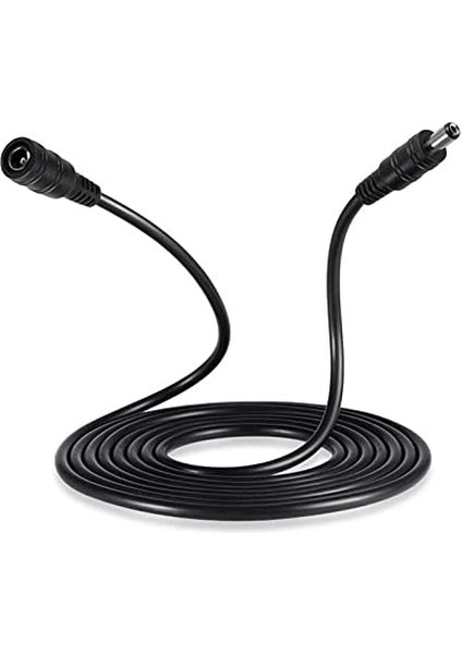 Dc Adaptör Uzatma Kablosu 2 Metre 5.5mm x 2.1mm Dişi Erkek Modem Uzatma 4383 modelleri