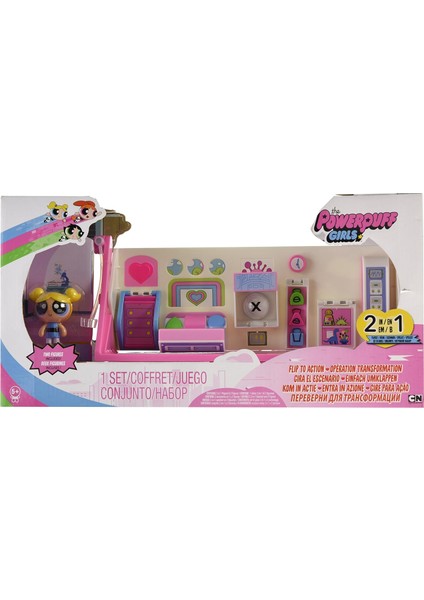 Powerpuff Girls 6028023 Flip To Action Puppe Spielset