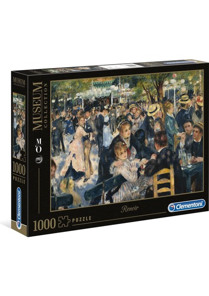 - 1000 Parça Museum Collection Yetişkin Puzzle - Renoir "dance At Le Moulin De La Galette"