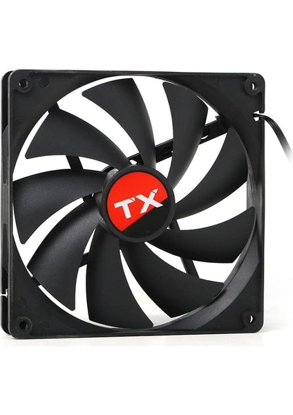 14CM Siyah Sessiz Kasa Fanı (TXCCF14BK)