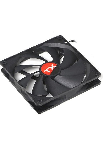 14CM Siyah Sessiz Kasa Fanı (TXCCF14BK)