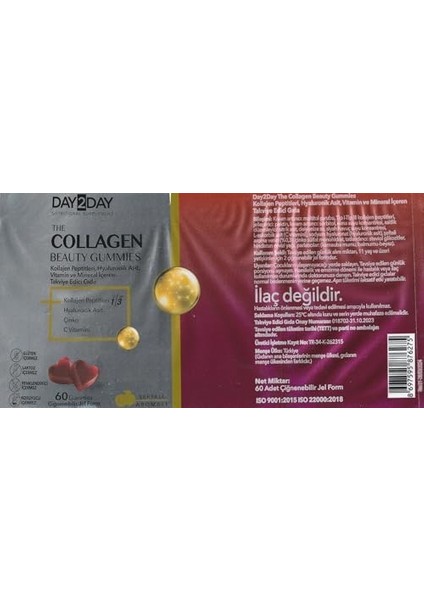 The Collagen Beauty Gummies Çiğnenebilir, Jel Form modelleri