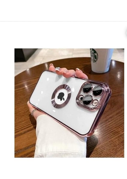 Aks Iphone 13 Pro Max Uyumlu Lens Korumalı Lazer Kılıf Rose Gold fiyatları