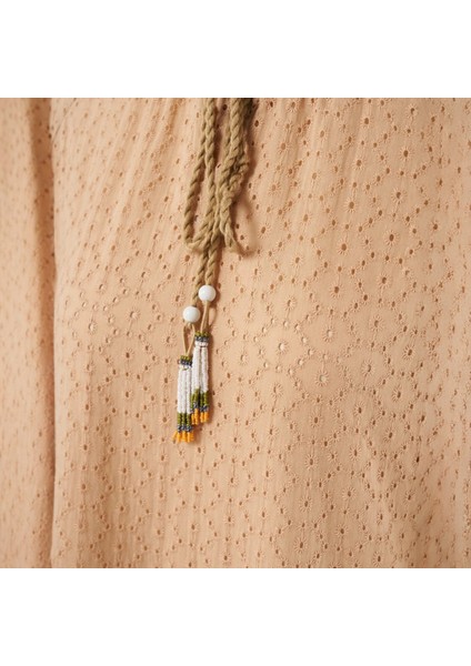 Püsküllü Brode Elbise KAY.KA-B24-23038 modelleri