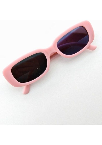 Yazın En Eğlenceli Aksesuarı Yaz Kombini Kız Çocuk Pembe Cool Çerçeve Güneş Gözlüğü Uv 400 Korumalı indirimleri