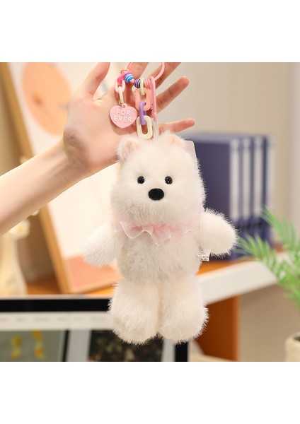 1 Adet Bebek Köpek Yavrusu Kolye Domuzcuk Peluş Oyuncaklar Sevimli Kedi Anahtarlık Okul Çantası Aksesuarları Masa Arkadaşı Bebekler (Yurt Dışından)