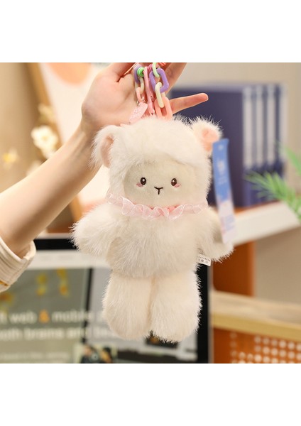 1 Adet Bebek Köpek Yavrusu Kolye Domuzcuk Peluş Oyuncaklar Sevimli Kedi Anahtarlık Okul Çantası Aksesuarları Masa Arkadaşı Bebekler (Yurt Dışından)