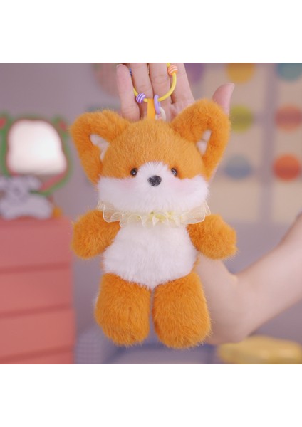 1 Adet Bebek Köpek Yavrusu Kolye Domuzcuk Peluş Oyuncaklar Sevimli Kedi Anahtarlık Okul Çantası Aksesuarları Masa Arkadaşı Bebekler (Yurt Dışından)