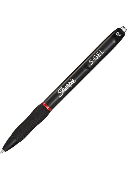 S-Gel Jel Kalem 0.7 mm Uç, Kırmızı, Normal