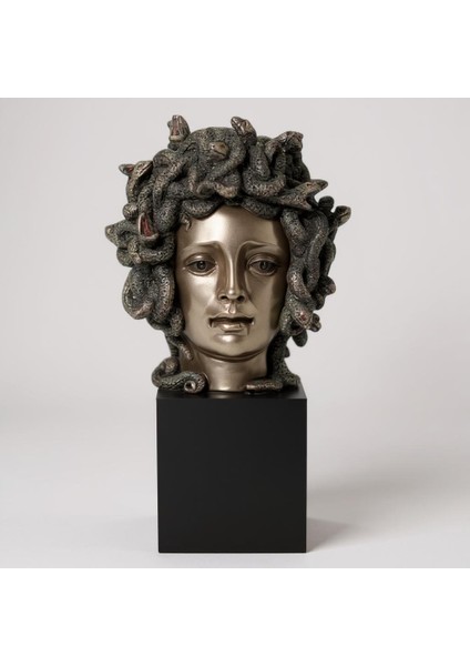Veronese Biblolar-Wise Mitoloji & Tarih-Kaideli MEDUSA-10,5X9,8X21 CM-JWU77631A4 fiyatları
