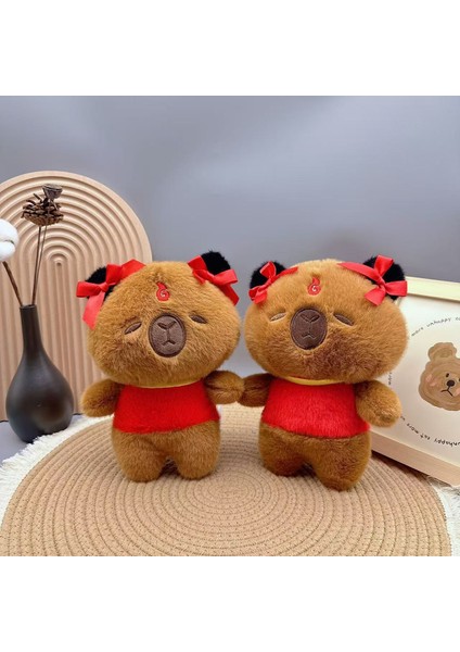 1 Parçalı Bebek Iyi Şanslar Peluş Oyuncaklar Karikatür Hediyeler Popüler Bebek Kolye (Yurt Dışından)
