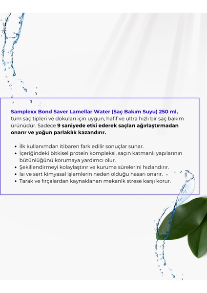 Lamellar Water Saç Bakım Suyu fırsatları