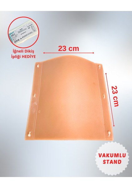 Eğitim Amaçlı Gerçekçi Eğitim Dikiş Pedi 23x23 cm