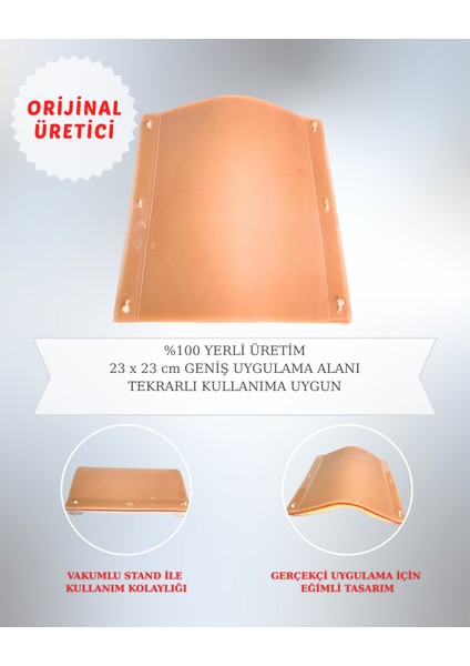 Eğitim Amaçlı Gerçekçi Eğitim Dikiş Pedi 23x23 cm fiyatları