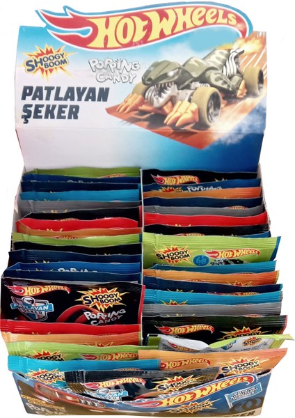 1 Kutu ( 40 Adet ) Çilek Aromalı Patlayan Şeker (4gr) modelleri