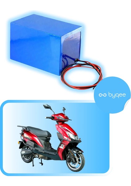 Zr1 72 Volt 20 Amper Elektrikli Motosiklet Bataryası (Lifepo4)