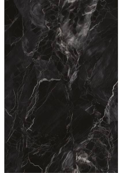 Siyah Mermer Desenli Modern 100 cm Yemek Masası 8 mm Temper Cam ( Sadece Masa ) fiyatları