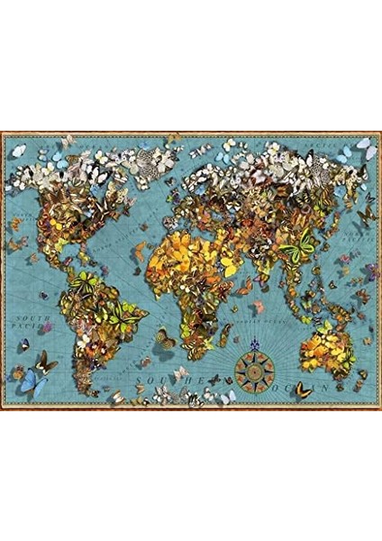 Puzzle, Butterflies, 500 Parça