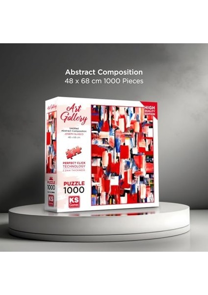 Games 1000 Parça Untitled Abstract Composition Puzzle