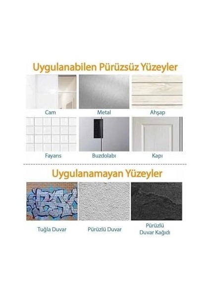 Kapı Arkası Elbise Askısı Kendinden Yapışkanlı Şeffaf Vidalı Havlu Askısı 4 Adet