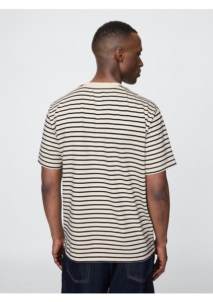 Erkek Açık Bej Heavyweight Original T-Shirt fırsatları