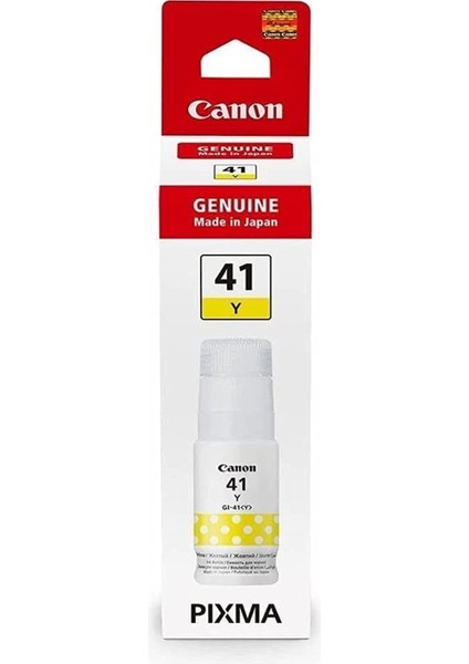 Gi-41 Y Orijinal Sarı Mürekkep Kartuşu