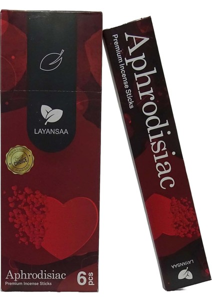 Aphrodisiac (Afrodizyak) Aşk Kokusu Özel Aroma Kokusu Agarbatti Arınma 20 Adet 1 Paket Çubuk Tütsü
