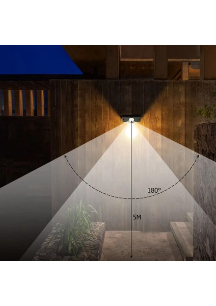YT-819 1 Watt Suya Dayanıklı Hareket Sensörlü Solar LED Lamba modelleri