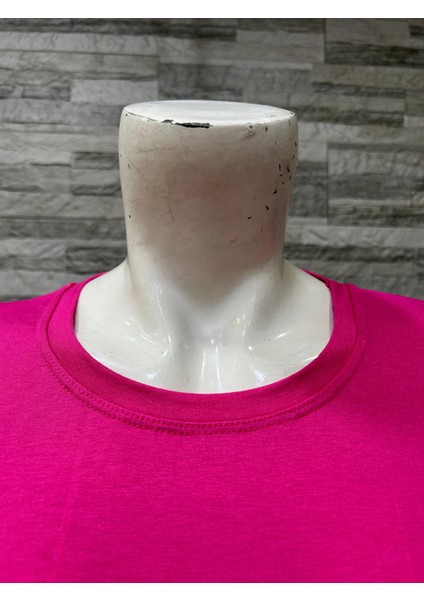 Büyük Beden Yeni Sezon Rahat Konfor Modeli Baskılı Kısa Kollu Penye T-Shirt modelleri