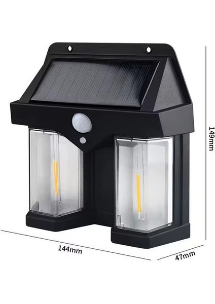 OR-228 2 Watt Hareket Sensörlü Su Geçirmez Solar Bahçe Aydınlatma Duvar Lambası fiyatları