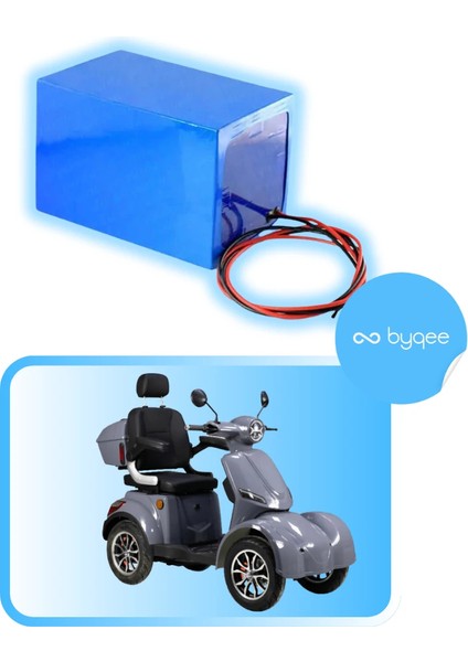 Vm6 60 Volt 20 Amper Elektrikli Motosiklet Bataryası (Lifepo4)