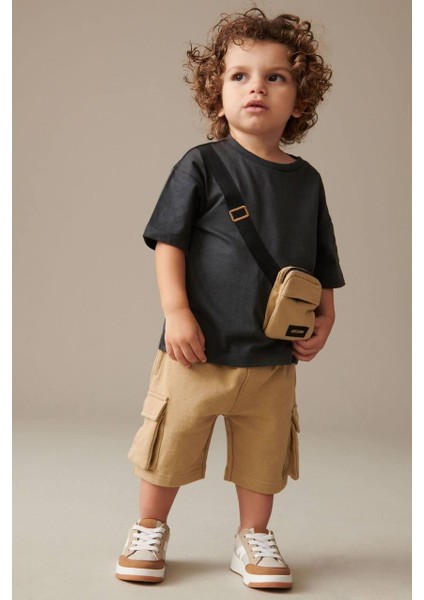 Çanta Detaylı Mükemmel Kaliteli Erkek Çocuk Alt Üst Takım