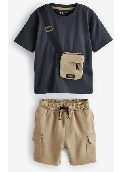 Çanta Detaylı Mükemmel Kaliteli Erkek Çocuk Alt Üst Takım indirimleri