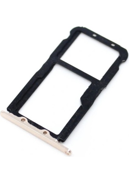 Huawei Mate 20 Lite Uyumlu Sim Tepsisi Aparatı Sim Kart Yuvası Gold