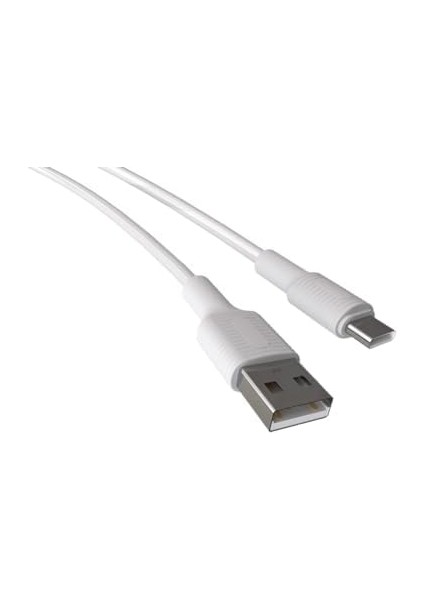 Coral USB A-C Hızlı Şarj Kablosu (Beyaz + Beyaz Uç) (150 Cm) fiyatları