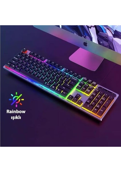 K100 Gaming Oyuncu Kablolu Klavye Ingilizce