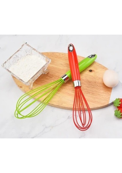 Home Büyük Boy Silikon Çırma Teli,silikon Çırpıcı,yumurta,ayran ve Pasta Için Çırpma Teli (1)