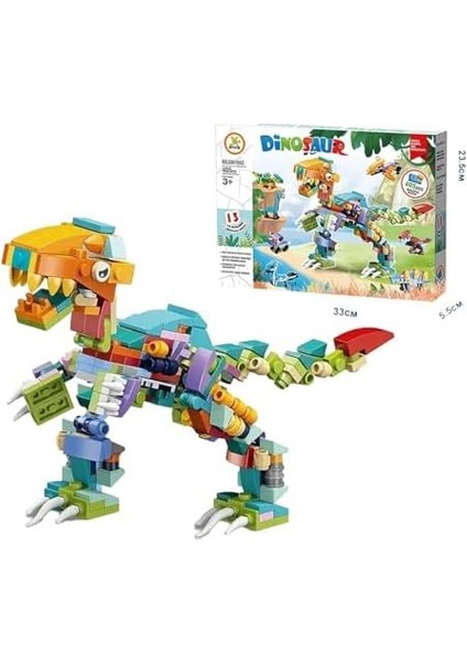 Sök Tak 12IN1 Dinozor 405 Parça modelleri