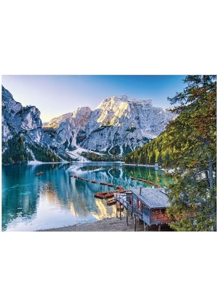 Puzzle - Braies Gölü / 4000 Parça Puzzle, #5205