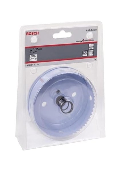 Professional Accessories Paslanmaz Çelik ve Inox Malzemeler Için Özel, Sheet Metal Delik Açma Testeresi (Panç), 102 mm fiyatları