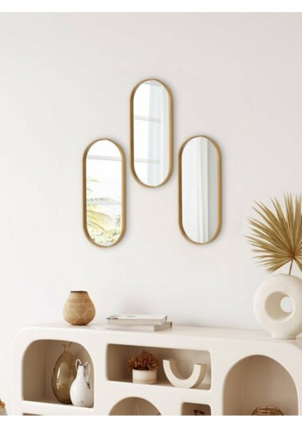 Oval Aynalı Sunumluk Altın 12x30 Ikramlık Kahve Ve Çay Sunum 1 Adet fiyatları